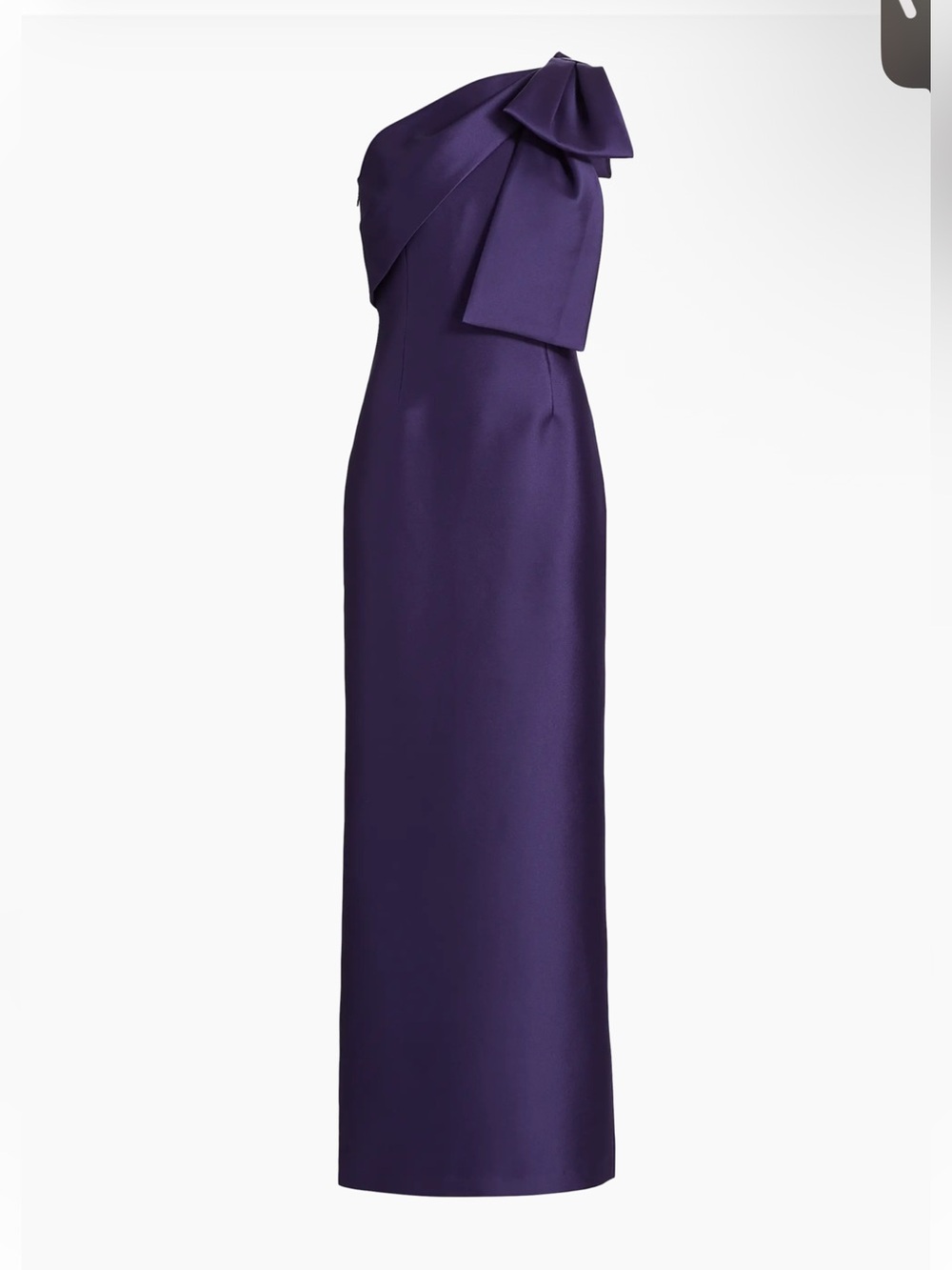 Sachin & Babi Bonnie Bow Column Gown in Regency. Size 10 altered to size 8.